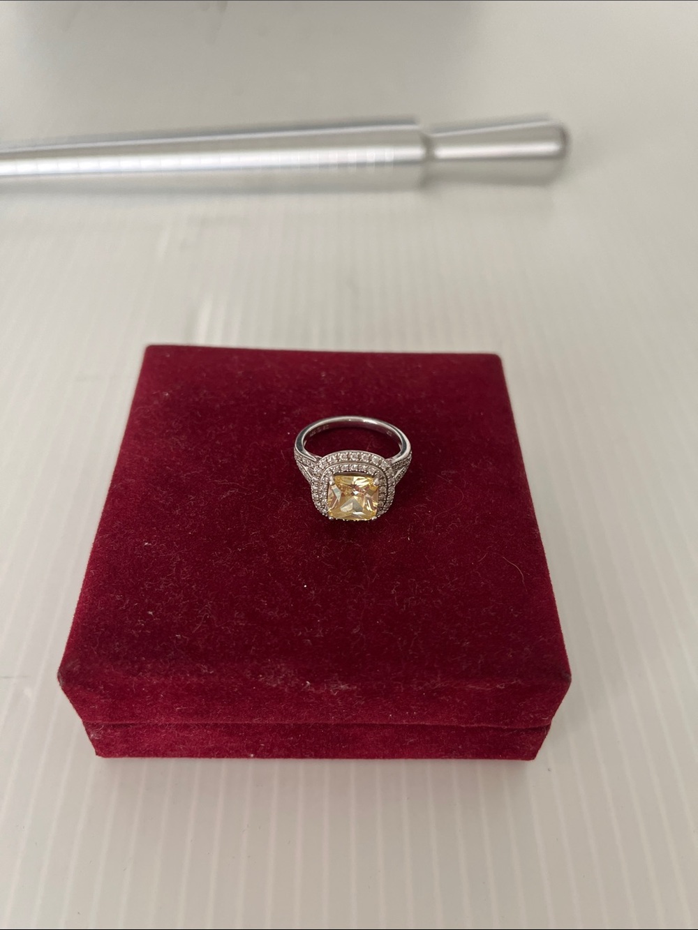 925 Vintage Sterling Silver Ring Size 7